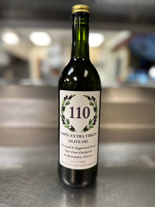 100% Greek Extra Virgin Olive Oil 25oz (750ml)
